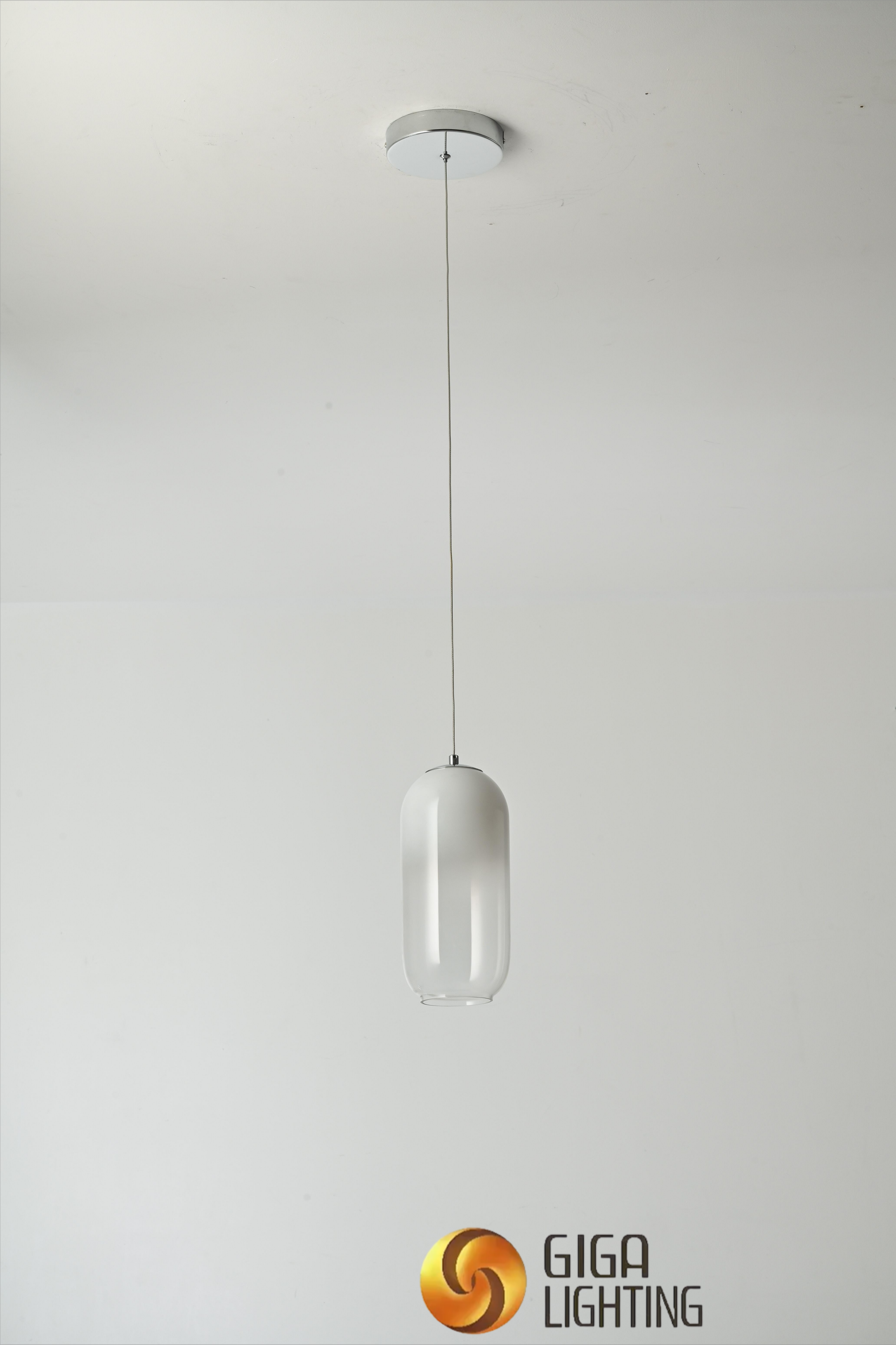 Original maison moderne minimaliste 5 lumières moderne LED lampe à suspension en verre lustre