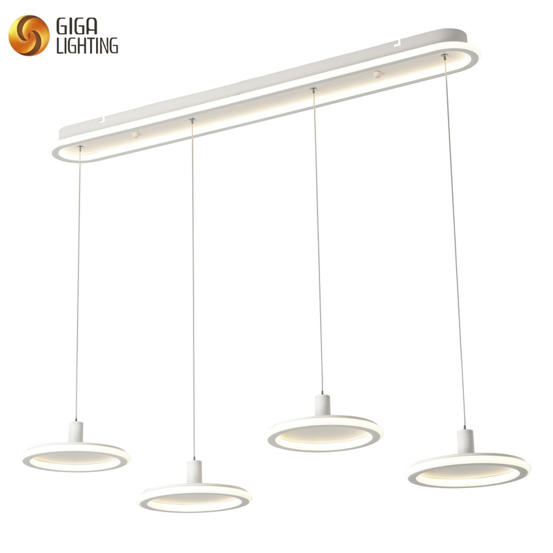 Lampe suspendue LED CE ROHS, base décorative, éclairage de tête, grossiste