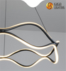 Chambre Pendentif Lumière Salon LED Lumières Moderne Simple Spectre Complet Protection Des Yeux Anneau Art Dîner Table Bar Lustres