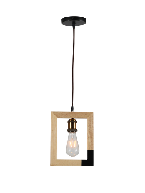 Lampe suspendue E27 avec accents