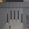 CE CB classique minimaliste en aluminium Long Tube LED suspension 