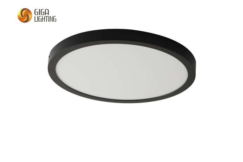 Le panneau lumineux mené par Surface standard européen 3CCT DIP allume la salle de bains IP40 rond Ultra-mince ABS 